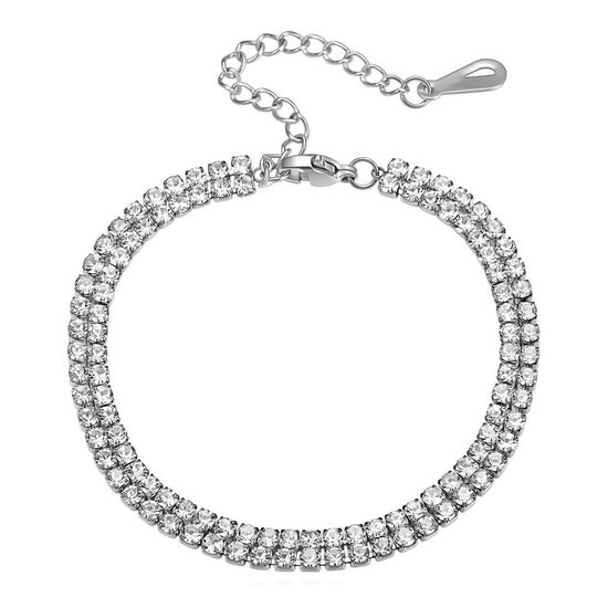 Double tennis bracelet