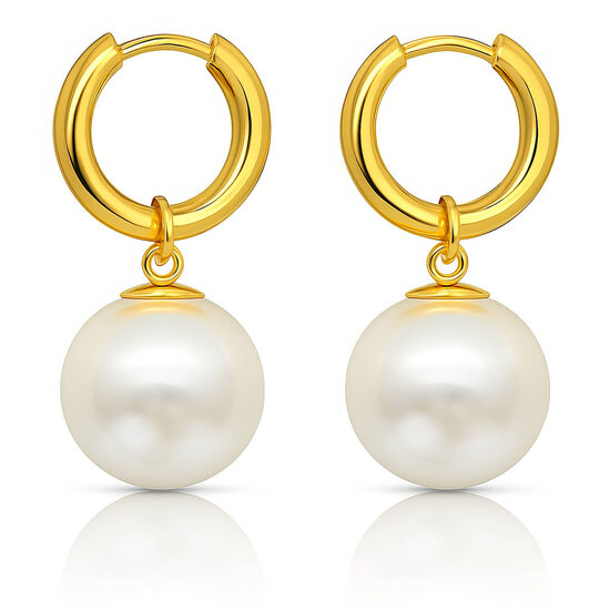 EARRINGS, 18K GOLD